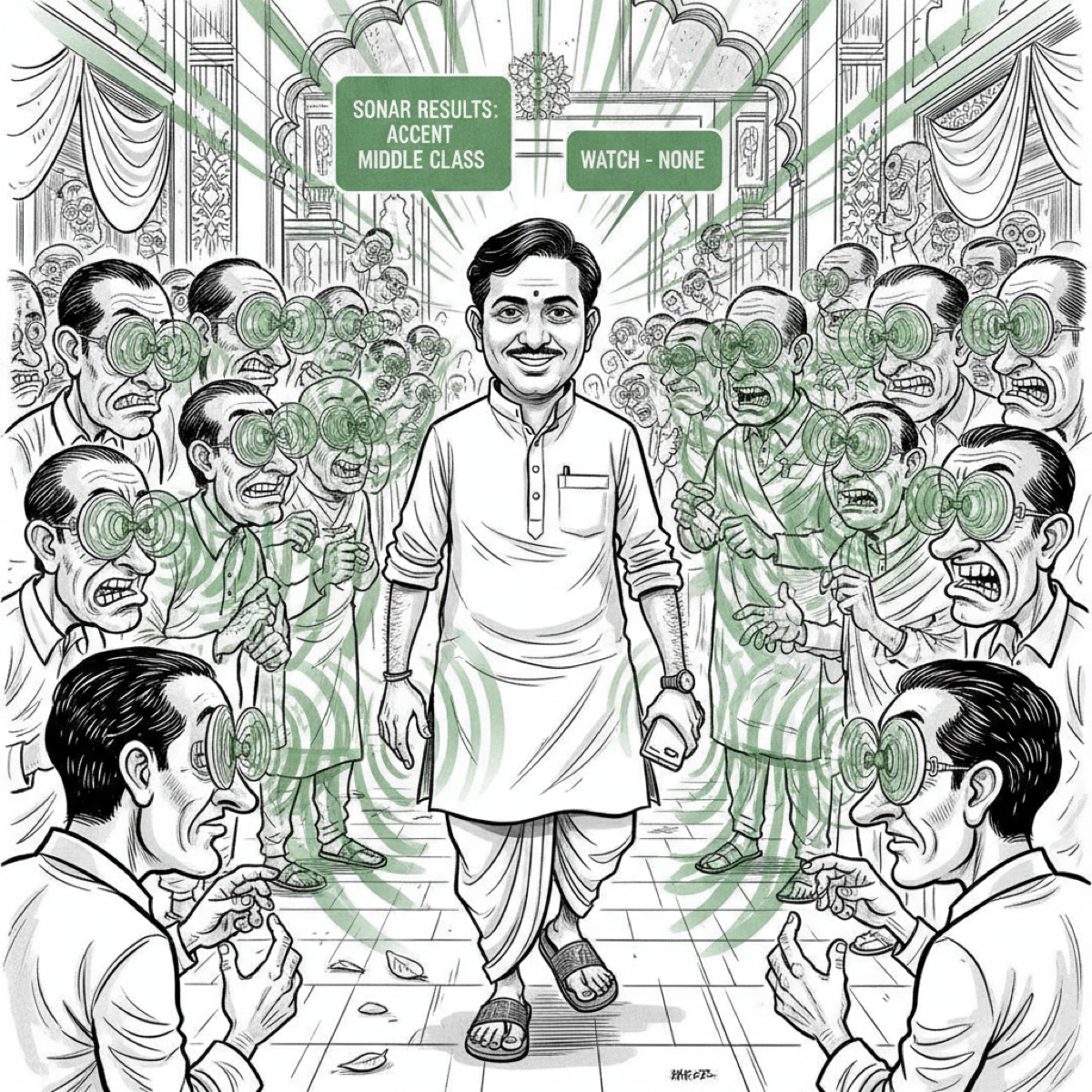 The Social Sonar: The invisible scan of Indian social life