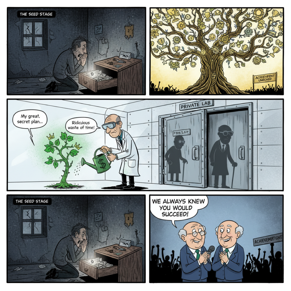 The Three Stages of Ambition: From hidden seed to undeniable reality