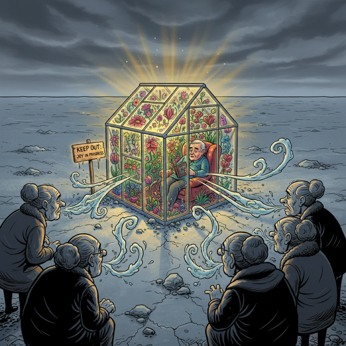 The Greenhouse of Well-being: Shielding your joy from the culturally mandated frost of suffering