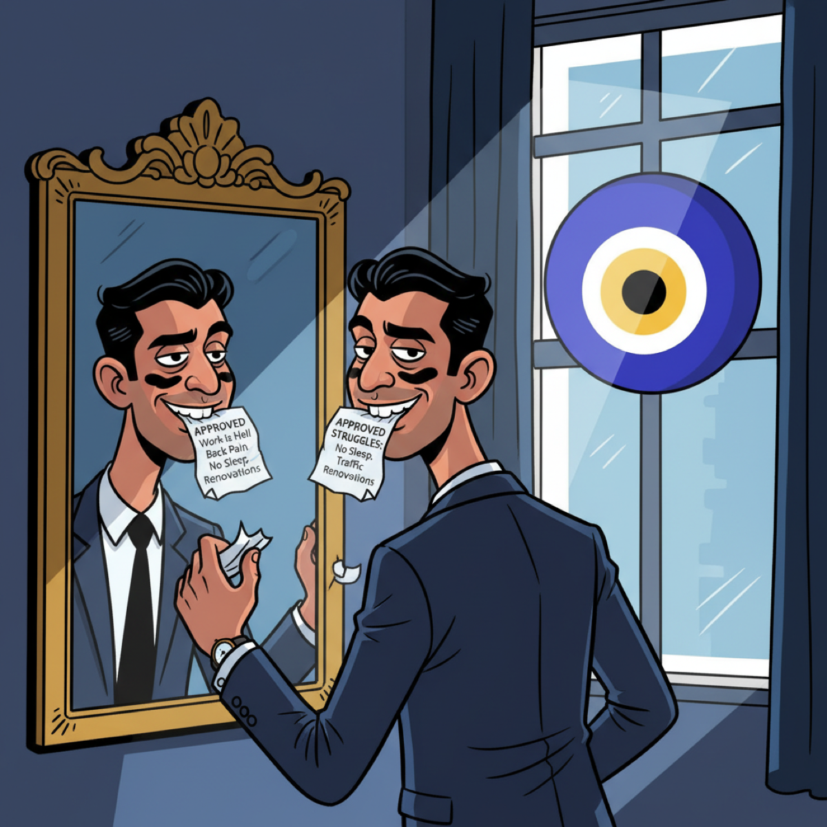 The Nazar-Proof Performance: Intentionally appearing miserable to avoid social judgment