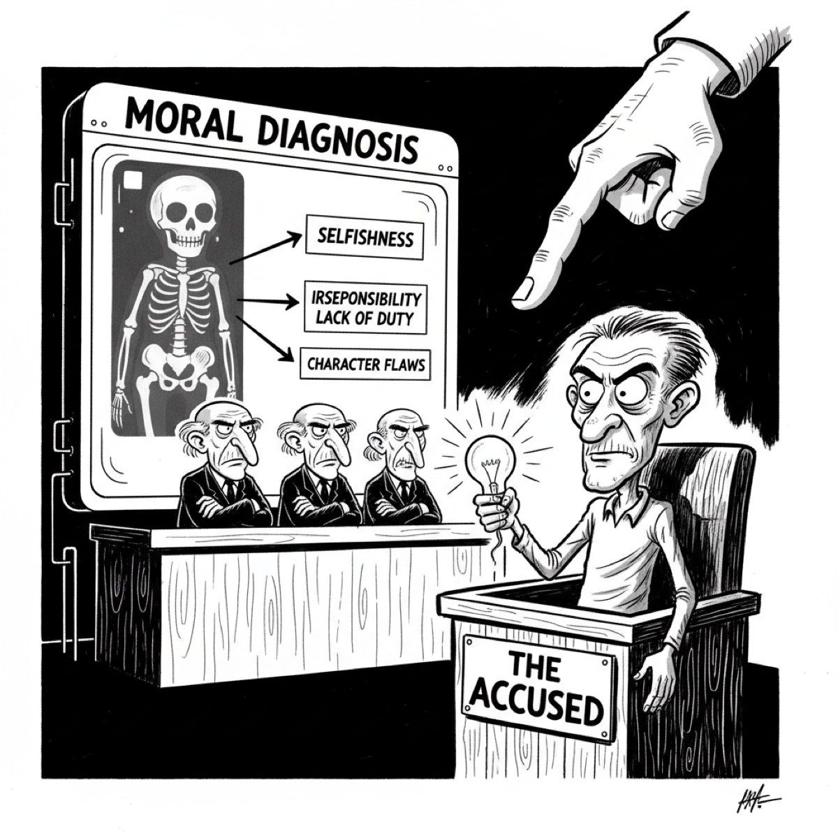 The Moral Diagnosis: When personal choices are treated as character flaws