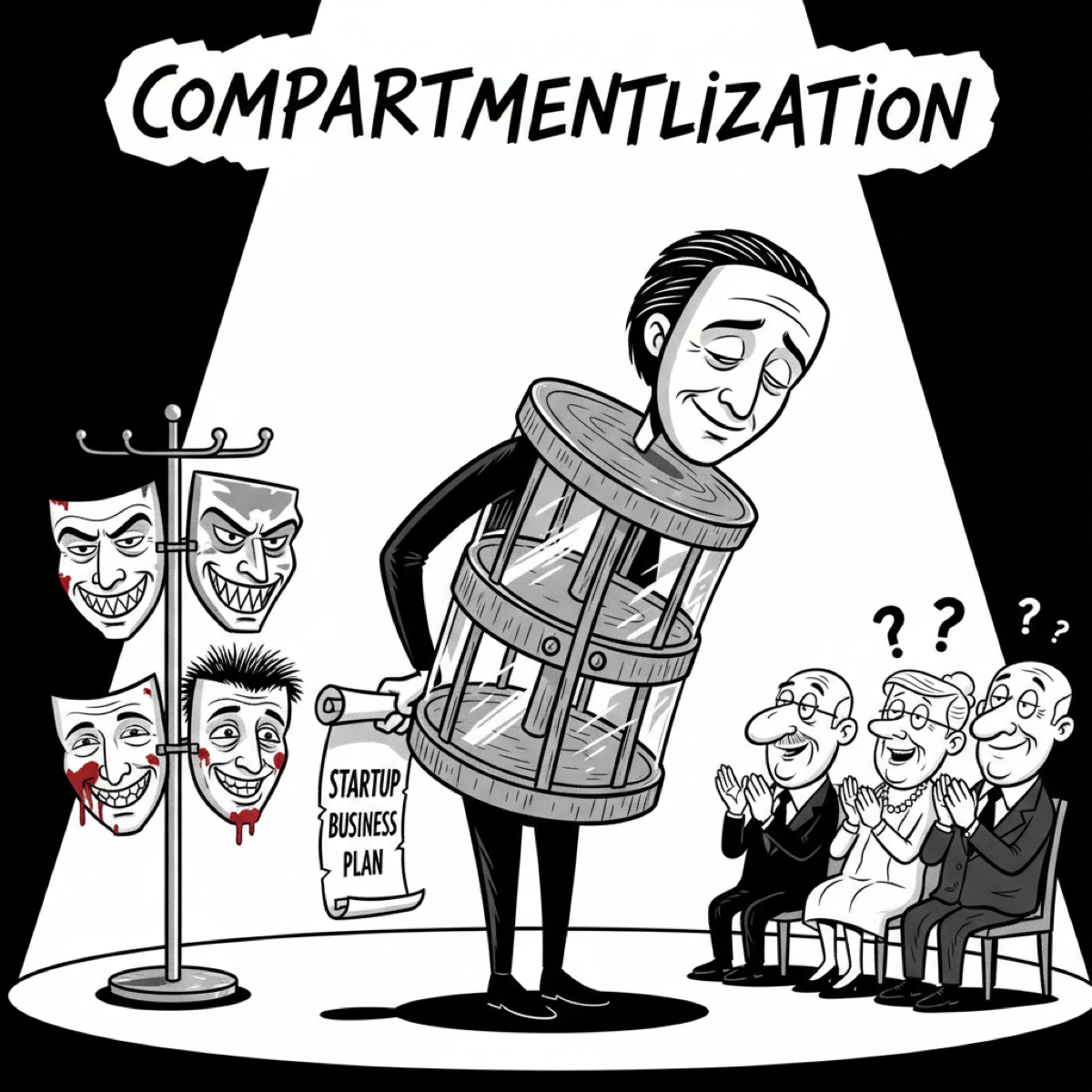 The Art of Compartmentalization: Managing different faces for different worlds