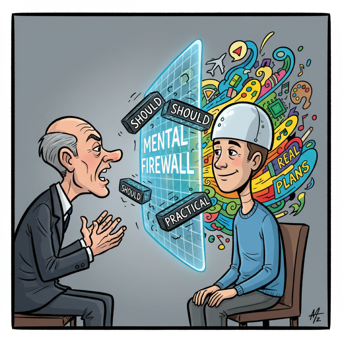 The Mental Firewall: Protecting your vision from the limitations of others