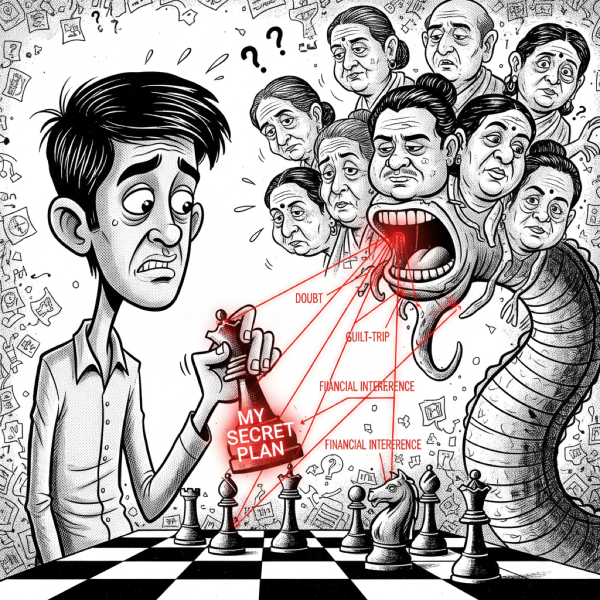 Unintended Consequences: Thinking several moves ahead in social interactions